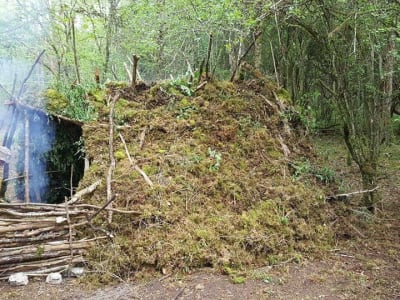 Curso de Supervivencia Forestal en Sainte-Colombe-sur-Seine, Borgoña