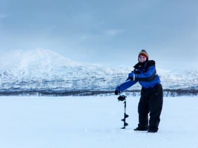 Ice Fishing Excursion on Lake Torneträsk from Abisko