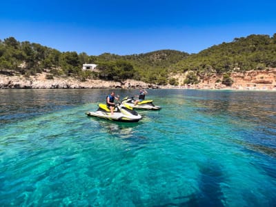 Jet Ski Excursion from San Antoni de Portmany to Cala Salada, Ibiza
