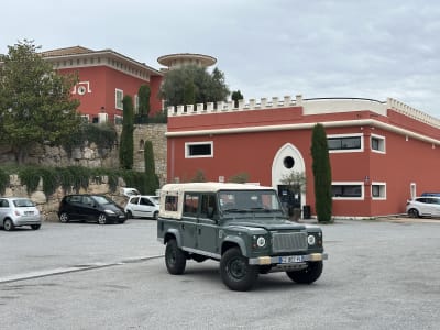 Balade en 4x4 à Nice avec dégustation de vin au Château de Crémat
