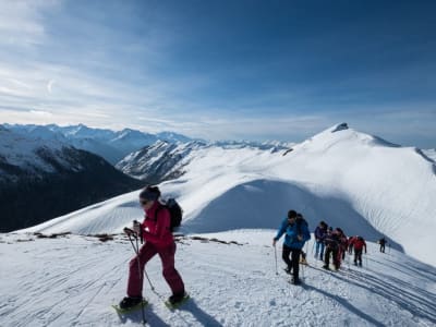 Balade en raquettes autour du Naouit, Hautacam