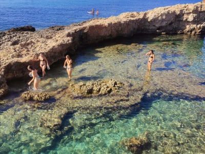 Hiking and snorkeling sightseeing tour in Palma de Mallorca