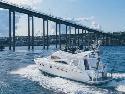 Fishing Trip on a Luxury Yacht from Tromsø