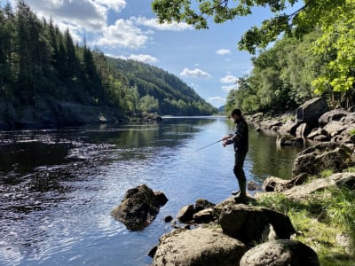 Excursion de pêche au saumon au départ de Kristiansand 