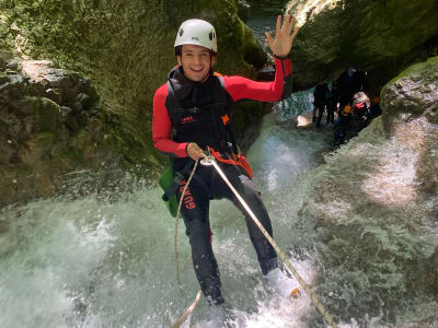 Introductory Canyoning Course near Grenoble in the Vercors