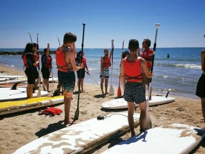 Stand up paddling Unterricht in Palavas-les-Flots