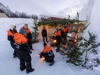 Expérience de la nature sauvage et de la faune avec une visite du parc de neige des dômes de glace de Tromsø au départ de Tromsø