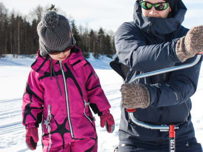 Ice Fishing Excursion in Pyhä
