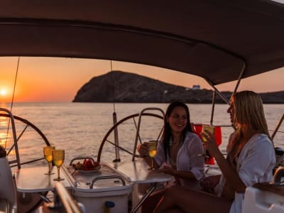 Private Segeltour in der Bucht von Ligaria ab Heraklion