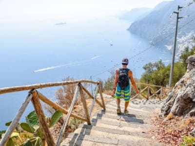 Wandertour auf dem Pfad der Götter bei Positano, Amalfiküste