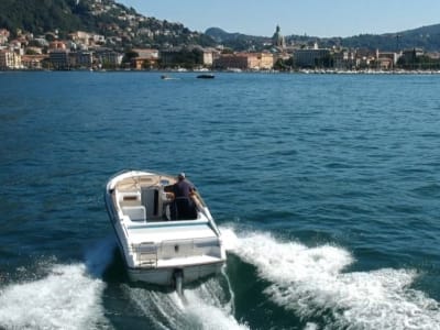 Excursion en bateau privé de Côme à Laglio, lac de Côme