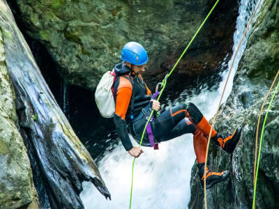 Introductory Canyoning in the Marc Canyon, Ariège