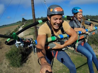 Giant Swing Flug in Addo