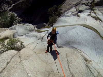 Canyon sportif du Llech, Pyrénées Orientales