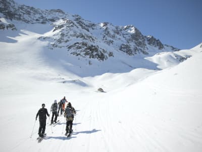 Découverte du splitboard (snowboard de randonnée) à Serre Chevalier