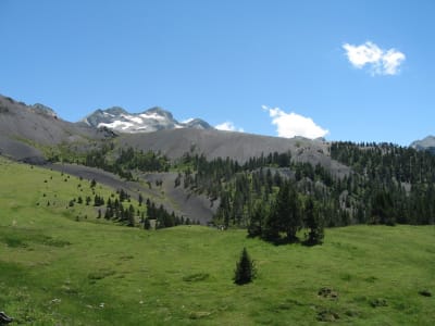 Bivouac hiking in Hautacam in the Pyrenees