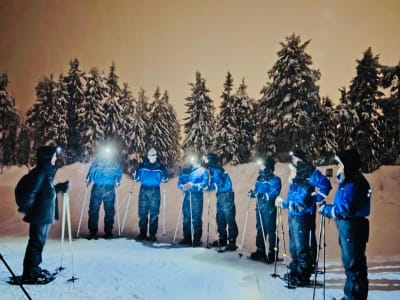 Evening Snowshoeing Excursion from Vuokatti