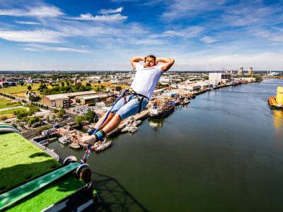 160 ft Bungee Jump near Battersea Park London