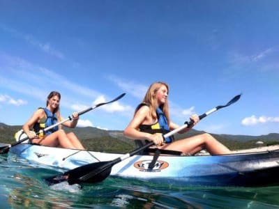 Location kayak de mer à Cupabia, près de Propriano