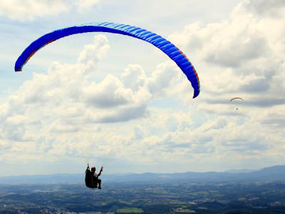 Vol en parapente en tandem à La Muela près de Madrid