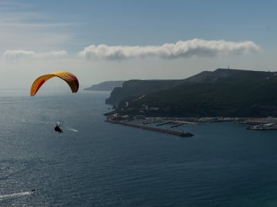 Vol en parapente en tandem au-dessus de Lisbonne