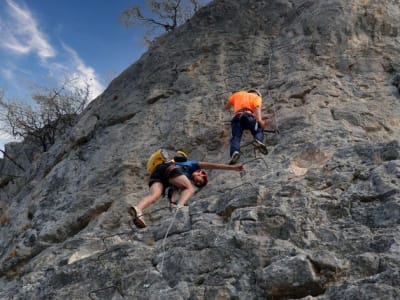 Klettersteig Sierra de Gracia in Archidona, in der Nähe von Malaga