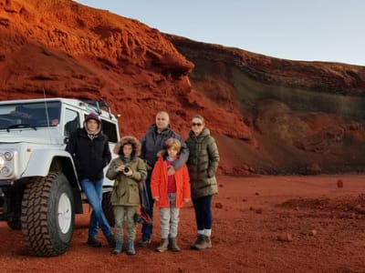 Visite privé du Cercle d'Or en superjeep et snorkeling à Silfra, près de Reykjavik