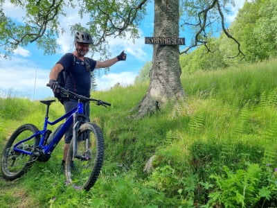 e-Bike Off-road Tour through Maskinisten to Keiservarden from Bodø