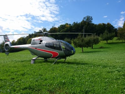 Private Helicopter Flight from Lausanne