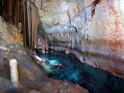 Sea Caving excursion in Cova des Coloms, Mallorca