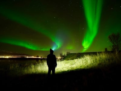 Poursuite des aurores dans un minibus VIP depuis Tromsø