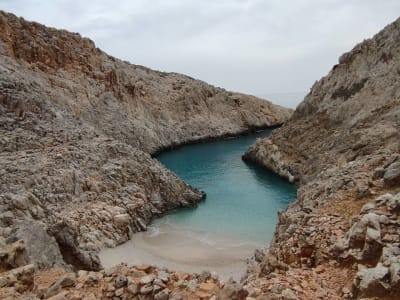 Barranquismo en Seitan Limani, cerca de Chania