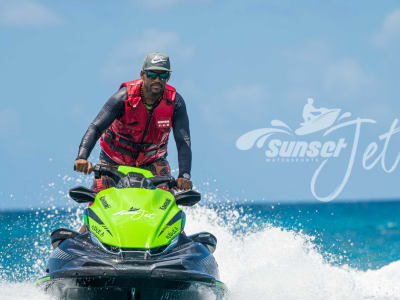 Jetski-Ausflug ohne Führerschein in Port-Louis, Guadeloupe