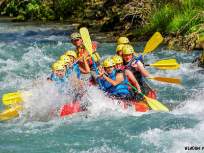 Rafting in the Verdon Gorges from Castellane