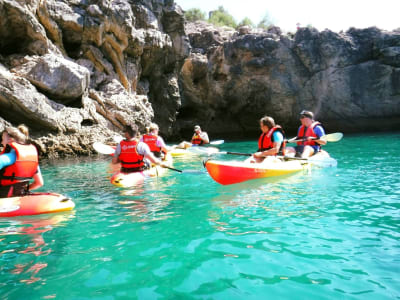 Kajakausflug in Arrábida, Setubal