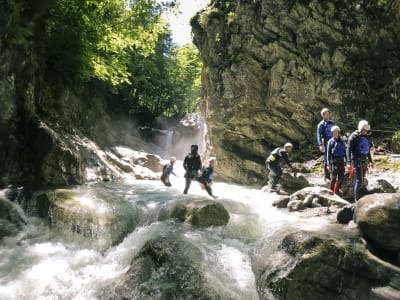 Barranquismo en Interlaken, Suiza