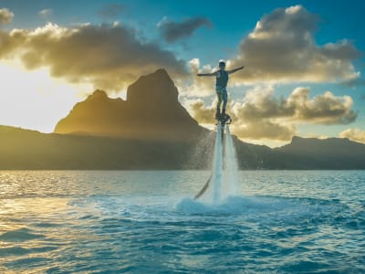 Private Entdeckung des Flyboarding auf Bora Bora