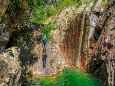 Initiation Canyon of Pulischellu in Bavella, Corsica