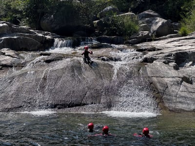 Descent of the Bas Chassezac canyon, Ardèche