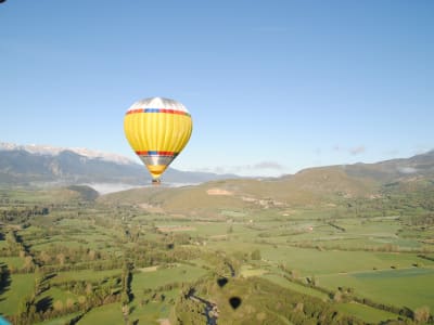 Vol en montgolfière dans les Pyrénées-Orientales