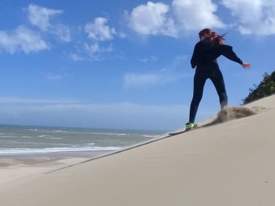 Sandboarding-Unterricht in Jeffreys Bay