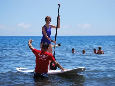 Cours de stand up paddle à El Medano, Tenerife