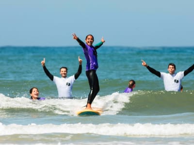 Surfing lessons and courses in La Torche, Brittany