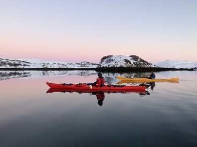 Séjour en yourte et kayak hivernal dans l'Arctique, près de Tromsø