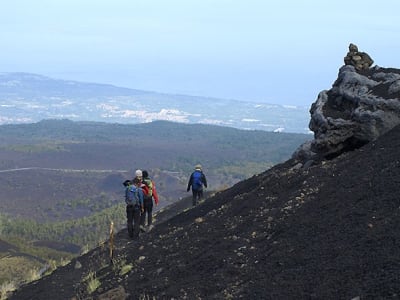 Senderismo guiado por el Etna y el Valle del Bove