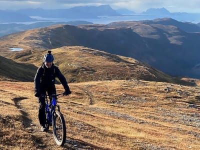 e-Bike Trail Tour durch Maskinisten nach Keiservarden von Bodø