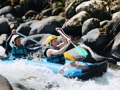 Hot Dog / Canoa-Rafting por el Gave de Pau desde Villelongue, Altos Pirineos