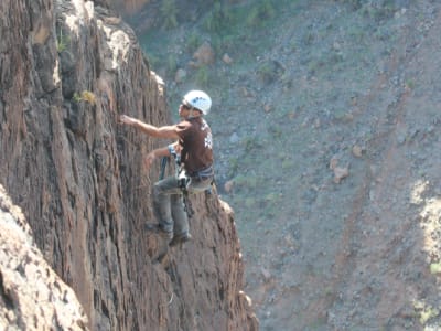 Via Ferrata near Maspalomas, Gran Canaria