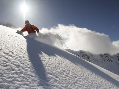 Snowboard de travesía en Madonna di Campiglio