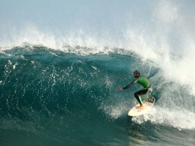 Cours de surf pour débutants à Caleta de Fuste